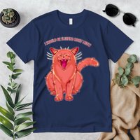 Crying Cat I should Be Sleeping Premium T-Shirt