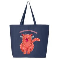 Crying Cat I should Be Sleeping 25L Jumbo Tote