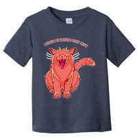 Crying Cat I should Be Sleeping Toddler T-Shirt