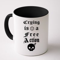 Crying Is A Free Action Gaming Mug