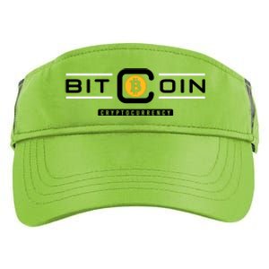 Crypto Bitcoin Adult Drive Performance Visor