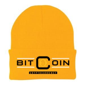 Crypto Bitcoin Knit Cap Winter Beanie