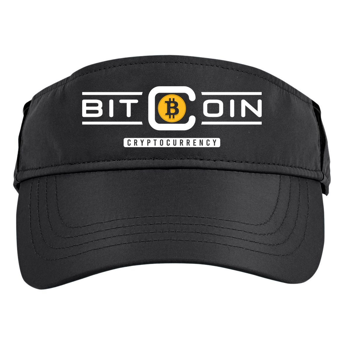 Crypto Bitcoin Adult Drive Performance Visor