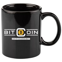 Crypto Bitcoin 11oz C Handle Ceramic Mug