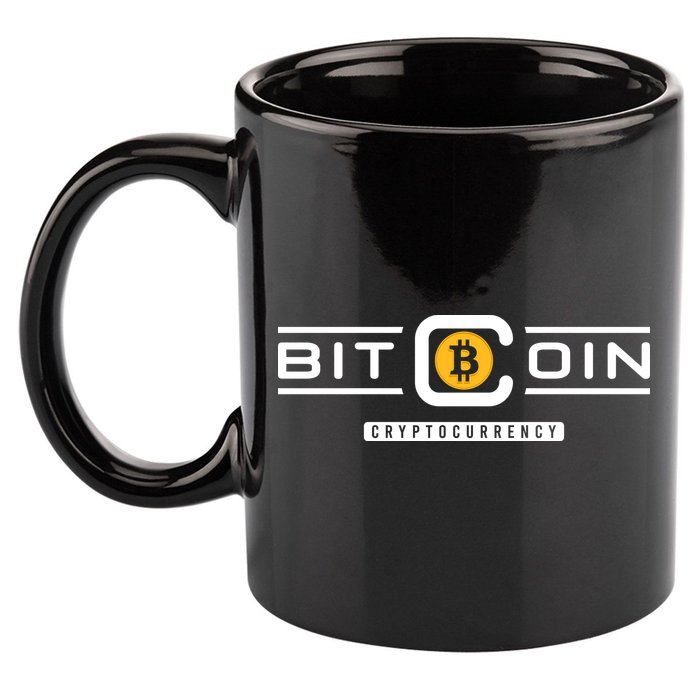 Crypto Bitcoin 11oz C Handle Ceramic Mug