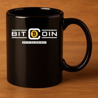Crypto Bitcoin 11oz C Handle Ceramic Mug