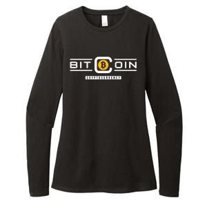 Crypto Bitcoin Womens CVC Long Sleeve Shirt