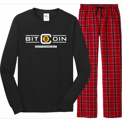 Crypto Bitcoin Long Sleeve Pajama Set