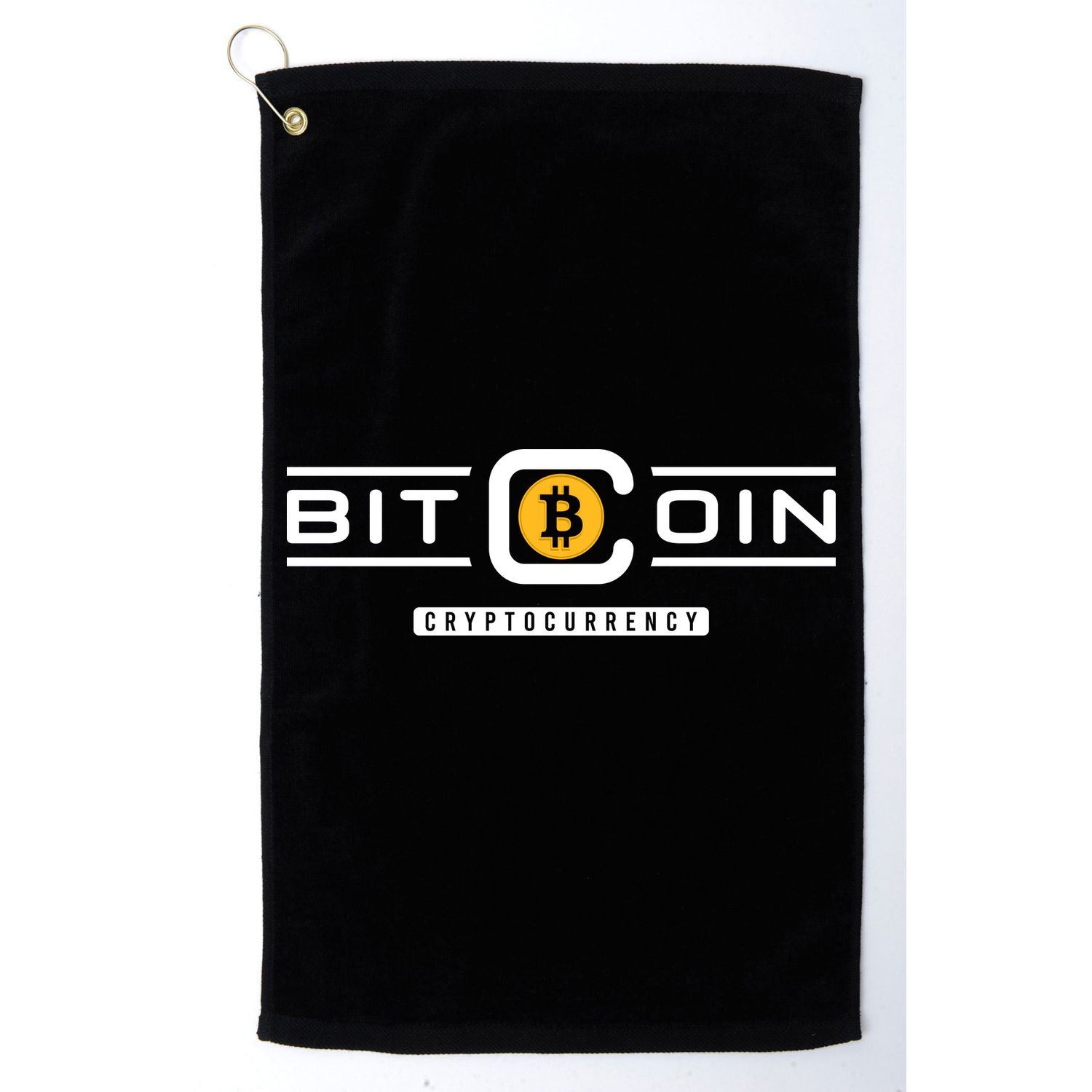 Crypto Bitcoin Golf Towel