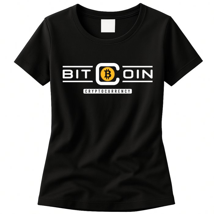 Crypto Bitcoin Womens T-Shirt