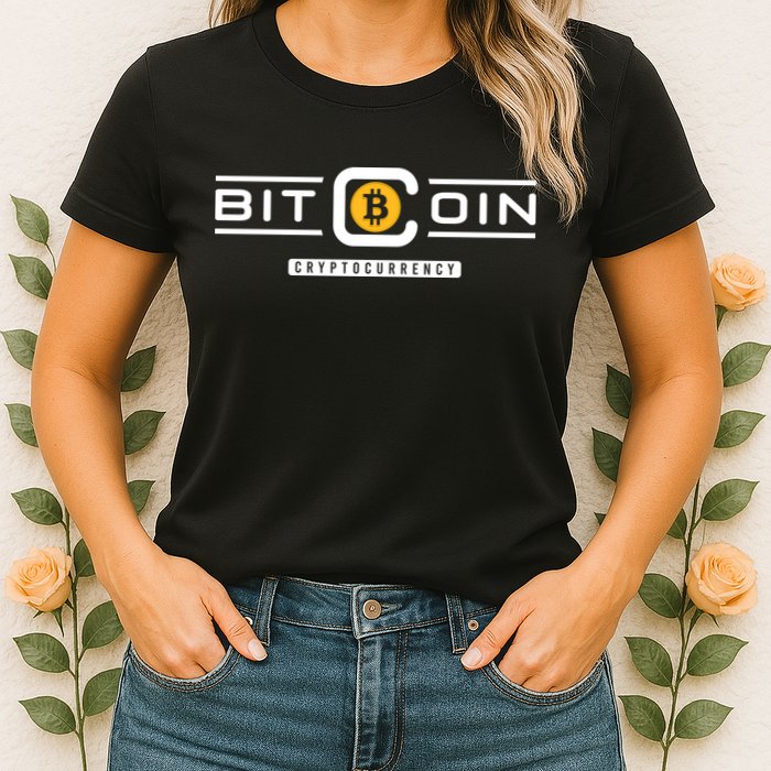 Crypto Bitcoin Womens T-Shirt