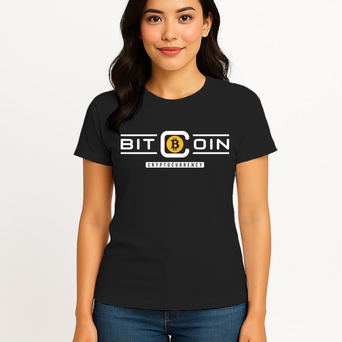 Crypto Bitcoin Womens T-Shirt