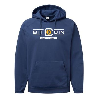 Crypto Bitcoin Performance Fleece Hoodie