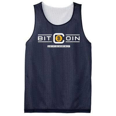 Crypto Bitcoin Mesh Reversible Basketball Jersey Tank