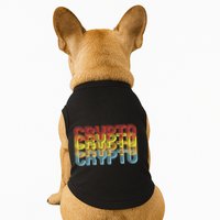 Crypto Crypto Crypto Crypto Retro Style Doggie Tank