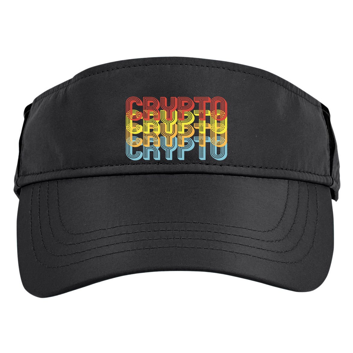 Crypto Crypto Crypto Crypto Retro Style Adult Drive Performance Visor