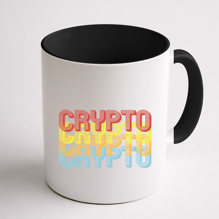 Crypto Crypto Crypto Crypto Retro Style Mug