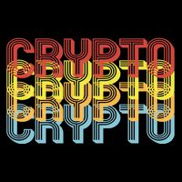 Crypto Crypto Crypto Crypto Retro Style Mug