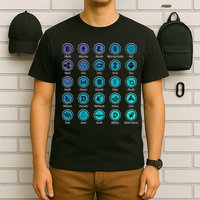 Crypto Currency Logos Coinbase T-Shirt