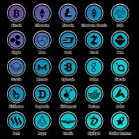 Crypto Currency Logos Coinbase T-Shirt