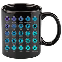 Crypto Currency Logos Coinbase 11oz C Handle Ceramic Mug