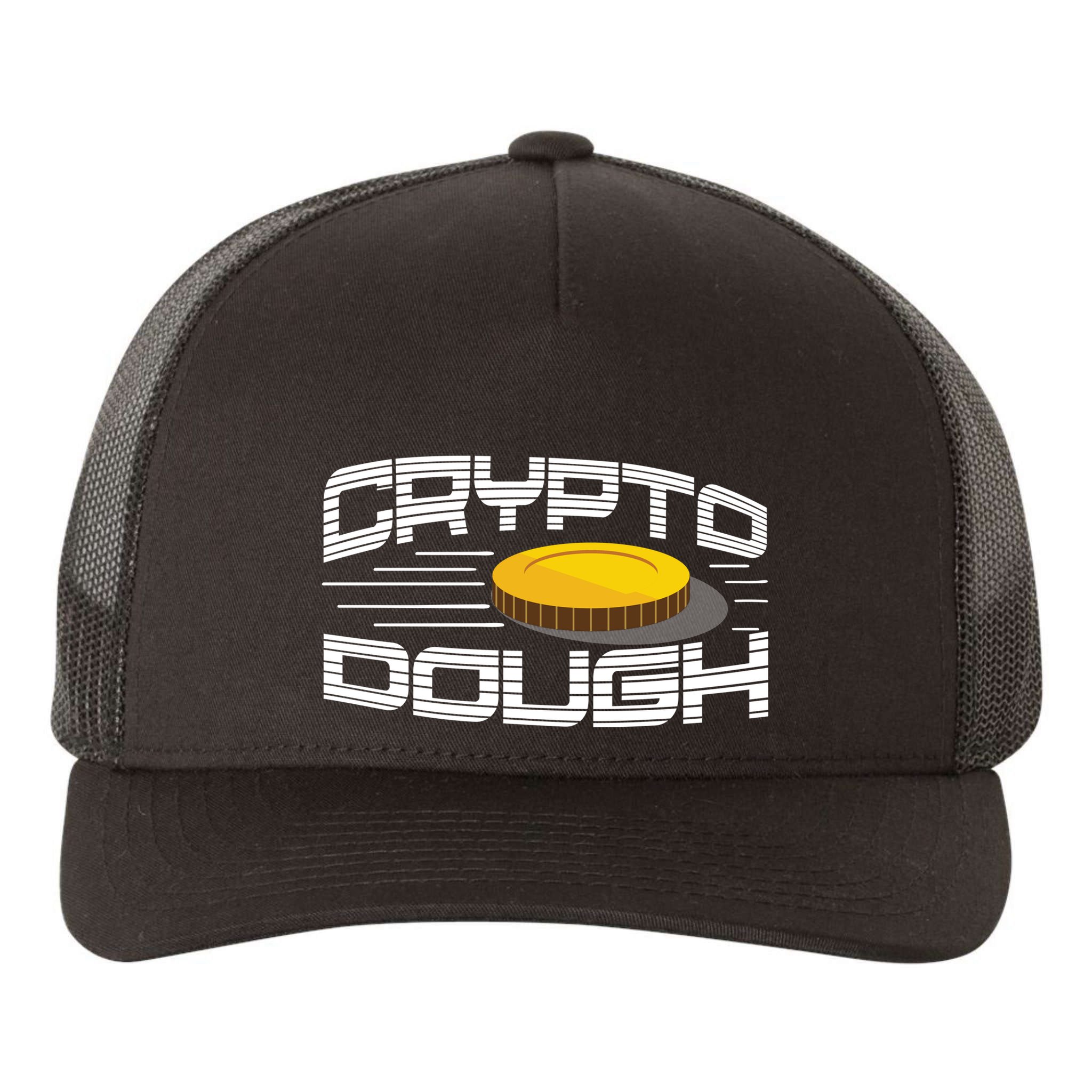 Crypto Dough Yupoong Adult 5-Panel Trucker Hat