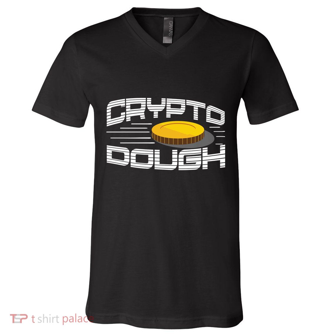 Crypto Dough V-Neck T-Shirt
