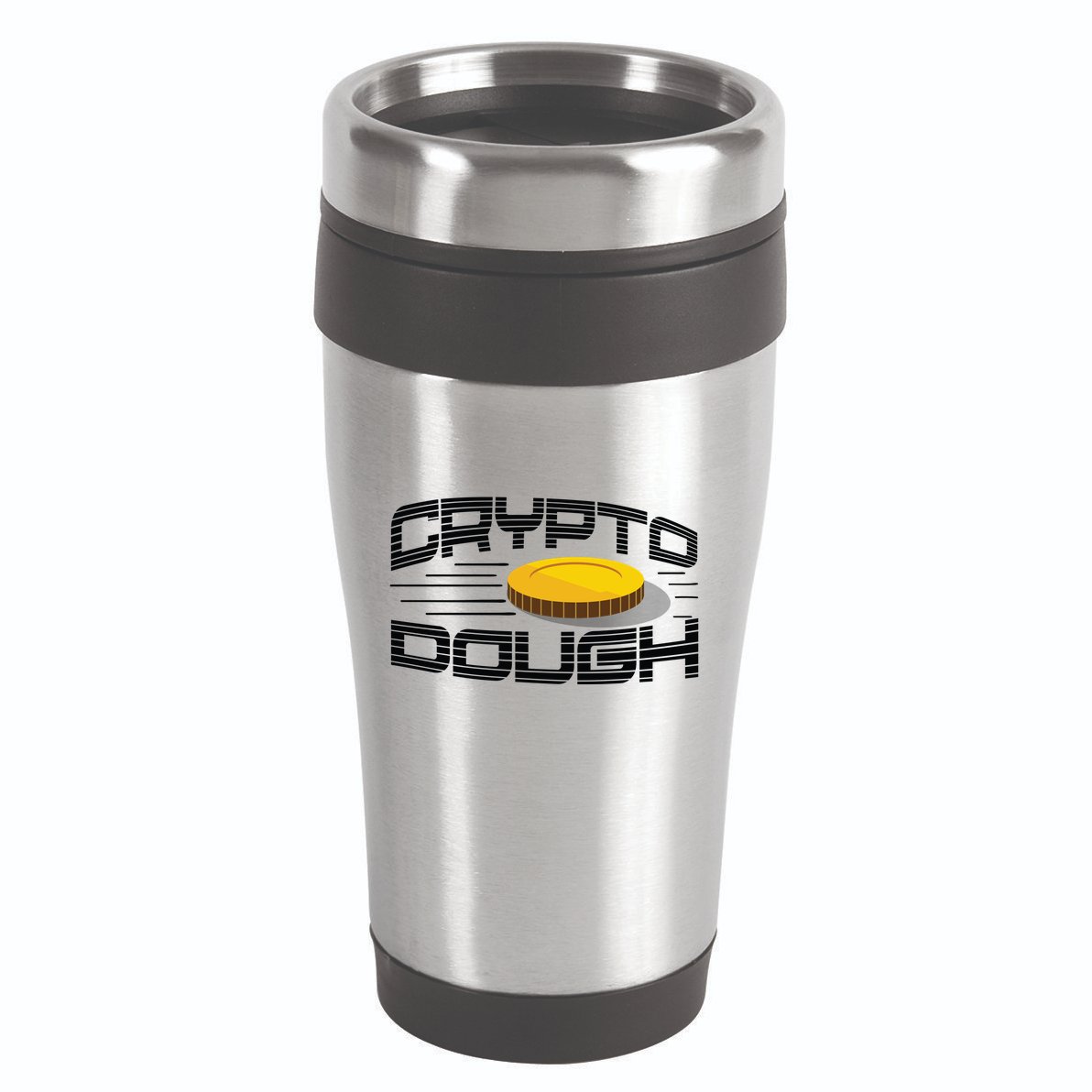 Crypto Dough 16oz Travel Tumbler