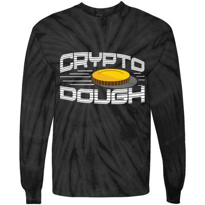 Crypto Dough Tie-Dye Long Sleeve Shirt