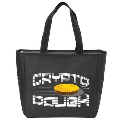 Crypto Dough Zip Tote Bag