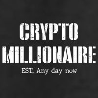 Crypto Millionaire Est. Any Day Now Cool Comfort Performance Bucket Hat