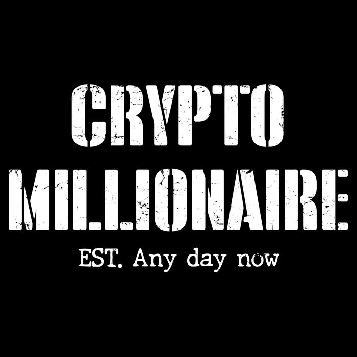 Crypto Millionaire Est. Any Day Now Crop Top