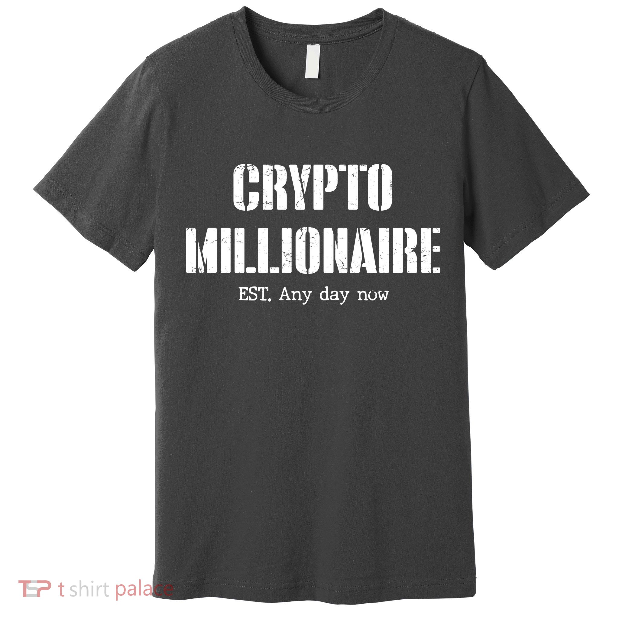 Crypto Millionaire Est. Any Day Now Premium T-Shirt