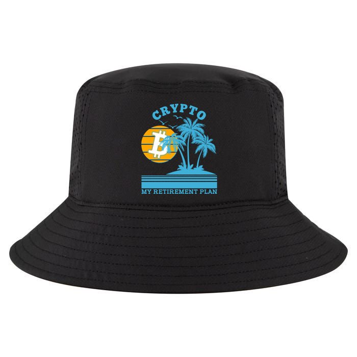 Crypto My Retirement Plan Cool Comfort Performance Bucket Hat