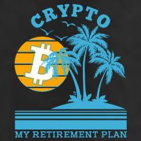 Crypto My Retirement Plan Cool Comfort Performance Bucket Hat