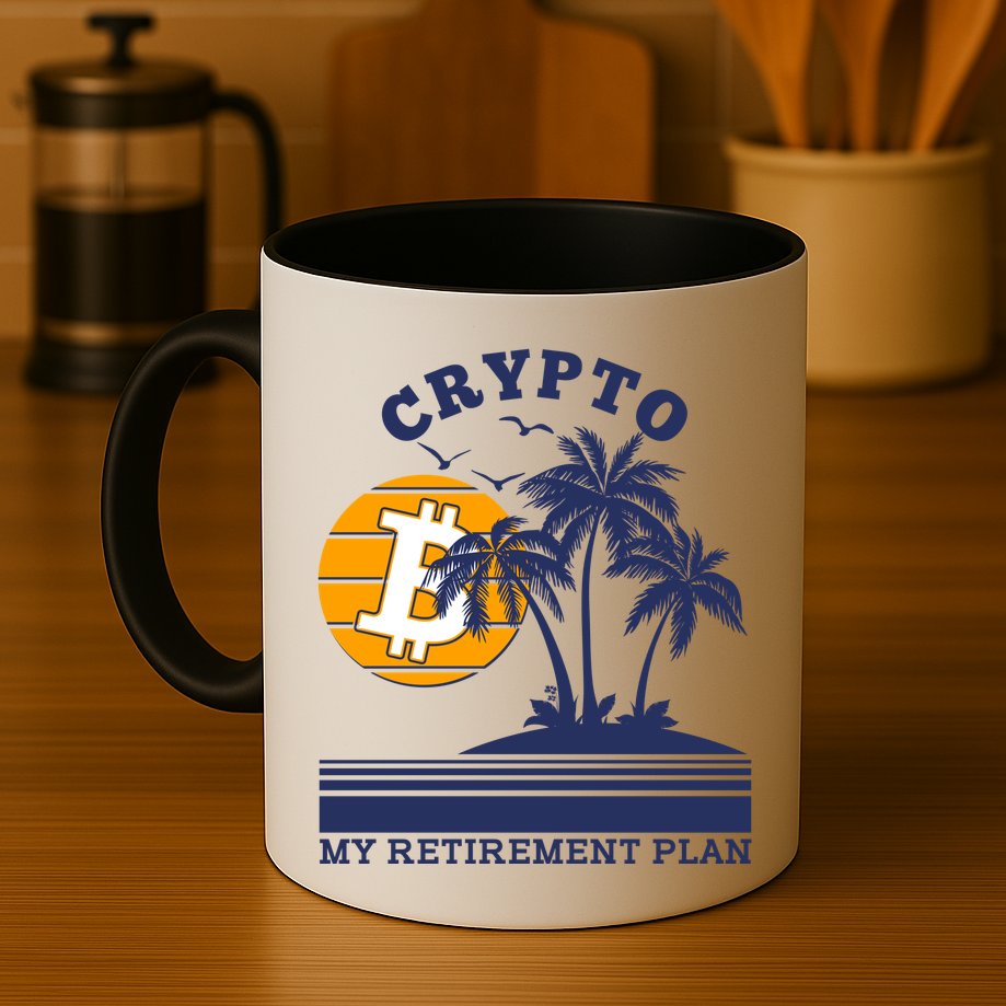 Crypto My Retirement Plan Mug