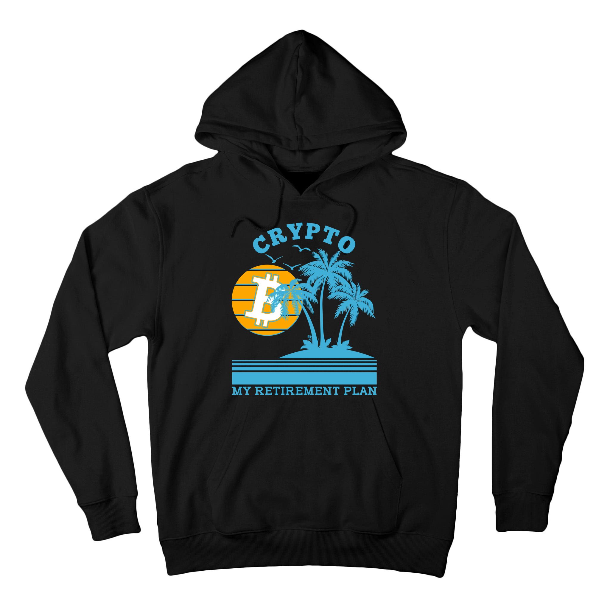 Crypto My Retirement Plan Tall Hoodie
