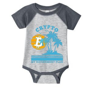 Crypto My Retirement Plan Infant Baby Jersey Bodysuit