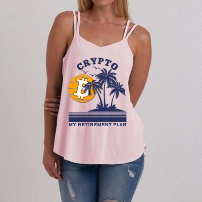 Crypto My Retirement Plan Women's Strappy Tank