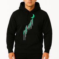Crypto To The Moon Trading Hodl Stock Chart Hoodie