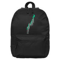 Crypto To The Moon Trading Hodl Stock Chart 16 in Basic Backpack