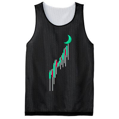 Crypto To The Moon Trading Hodl Stock Chart Mesh Reversible Basketball Jersey Tank