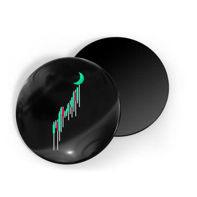 Crypto To The Moon Trading Hodl Stock Chart Magnet
