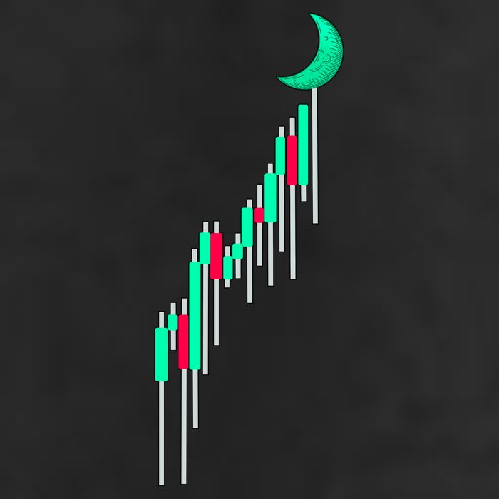 Crypto To The Moon Trading Hodl Stock Chart Hat