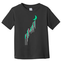 Crypto To The Moon Trading Hodl Stock Chart Toddler T-Shirt
