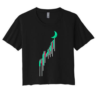 Crypto To The Moon Trading Hodl Stock Chart Crop Top
