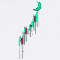Crypto To The Moon Trading Hodl Stock Chart Garment-Dyed Sweatshirt