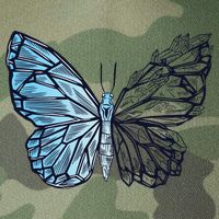 Crystal Butterfly Legacy Tie Dye Trucker Hat
