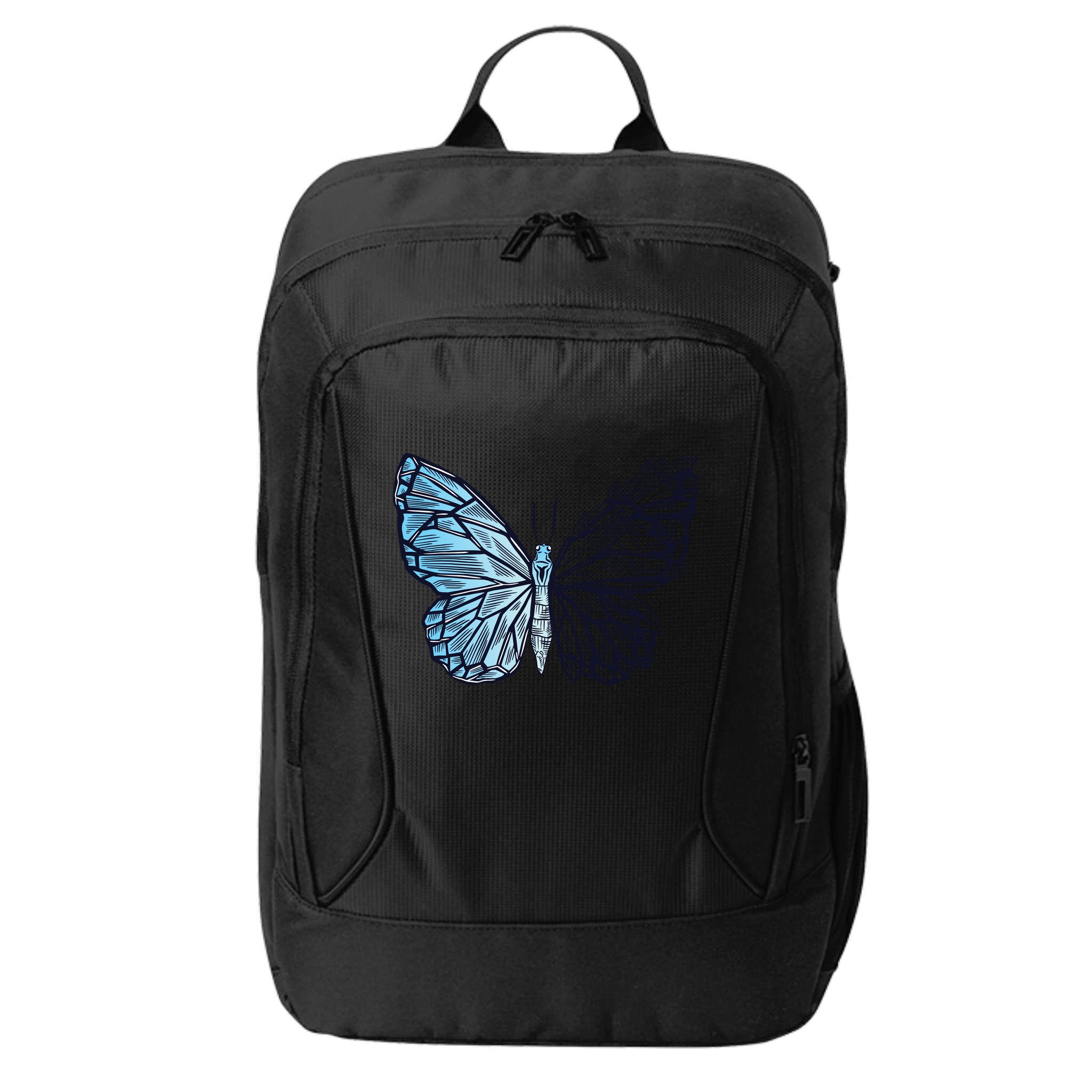 Crystal Butterfly City Backpack