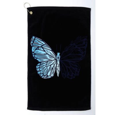 Crystal Butterfly Golf Towel